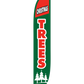 12ft Christmas Trees Feather Flag