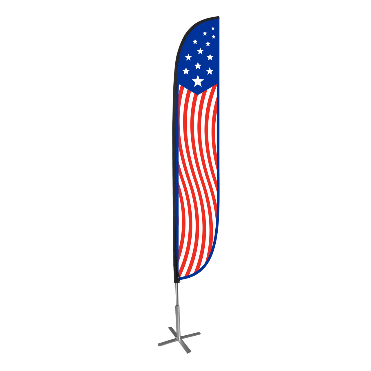 12ft American Flag Feather Flag Old Glory Vertical