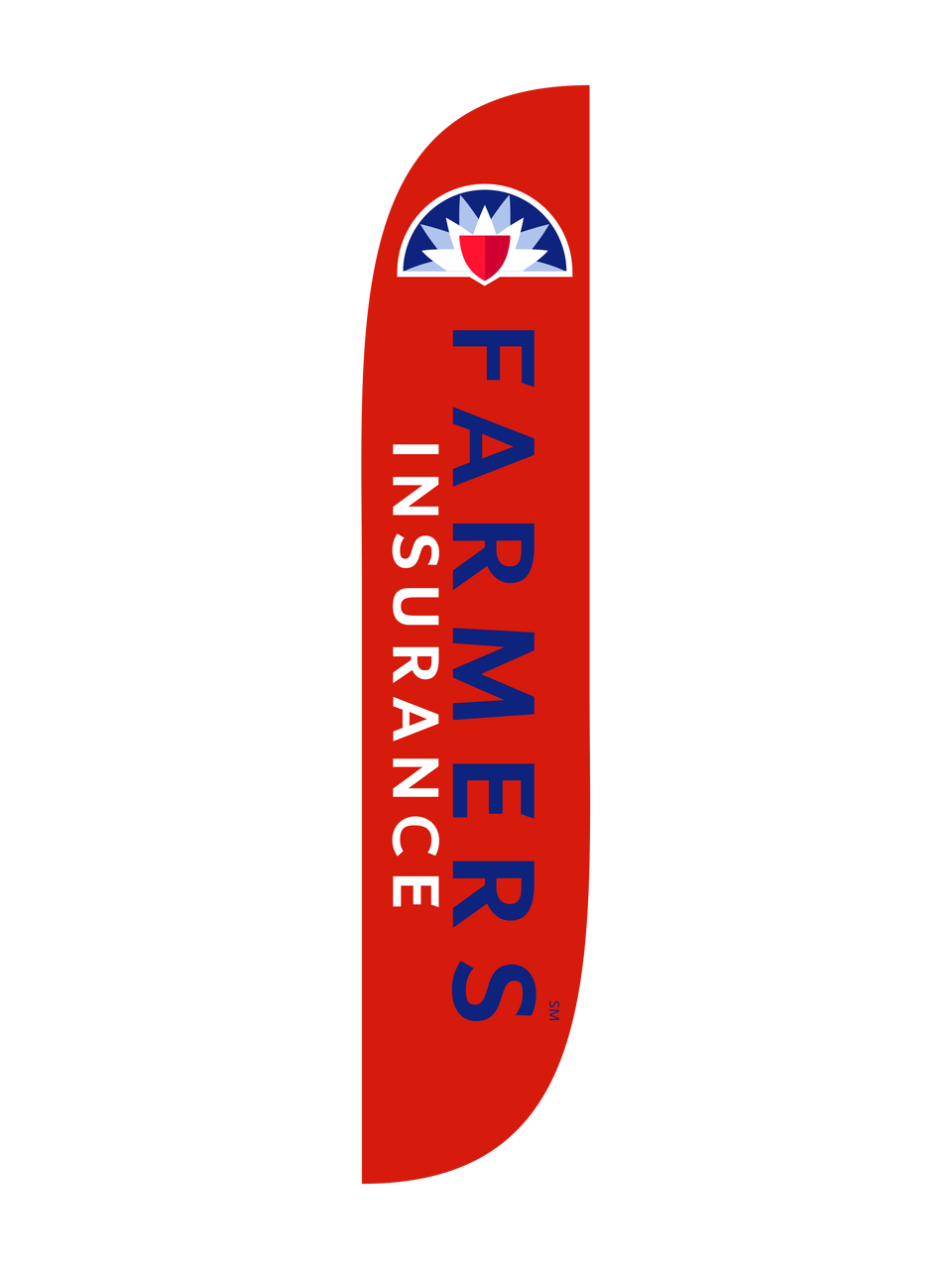 12ft Farmers Insurance Feather Flag