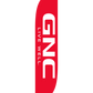 12ft GNC Feather Flag Red