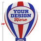 20ft Advertising Balloon Multi Colored Hab
