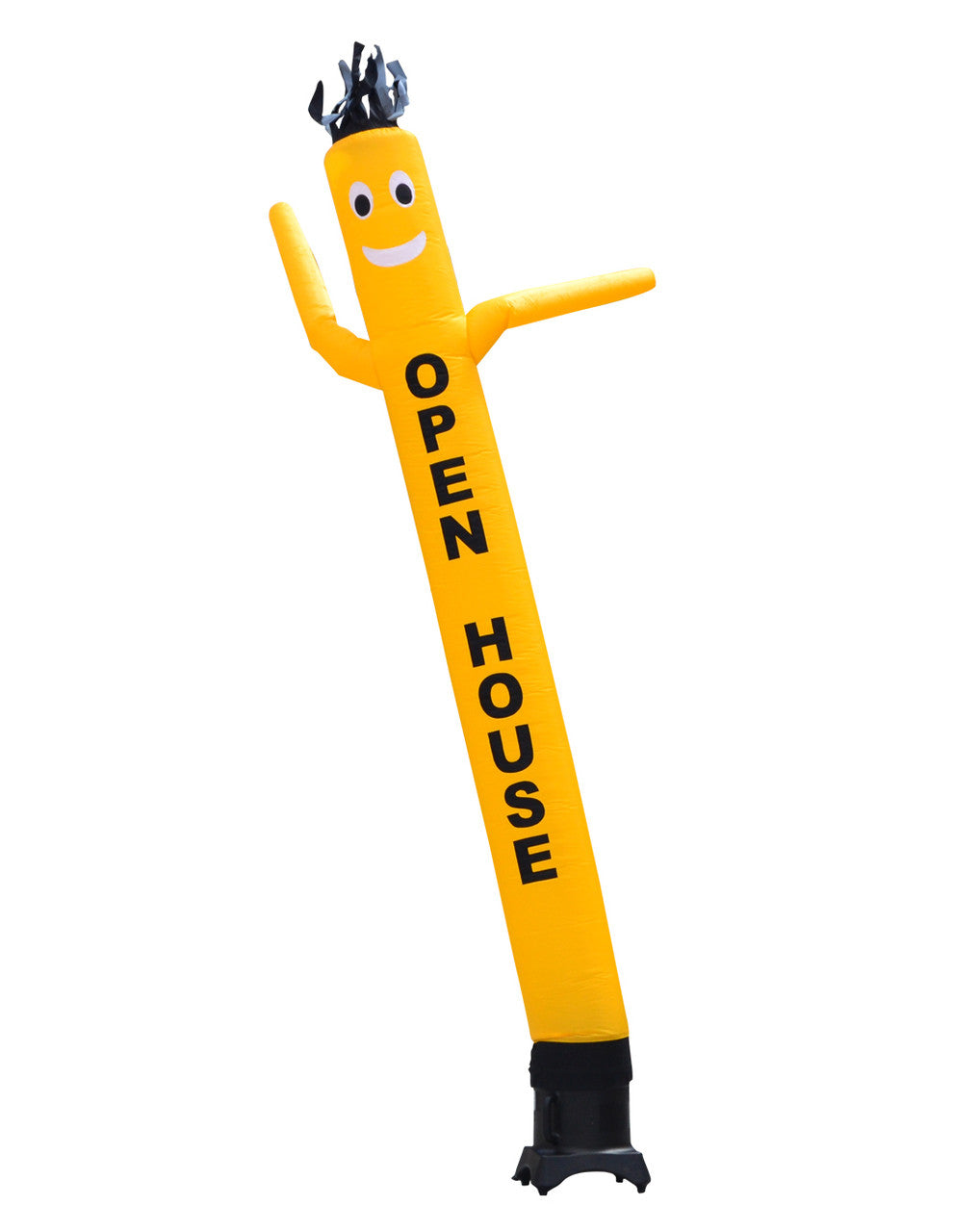 10ft Open House Yellow Air Dancer Inflatable Tube Man
