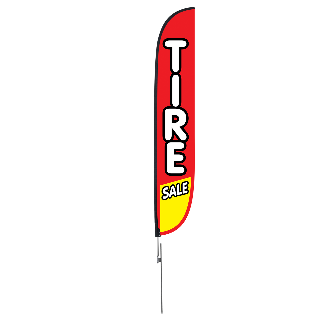 12ft Tire Sale Feather Flag