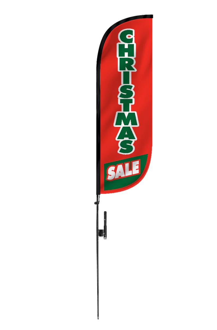 Christmas Sale Feather Flag 5ft