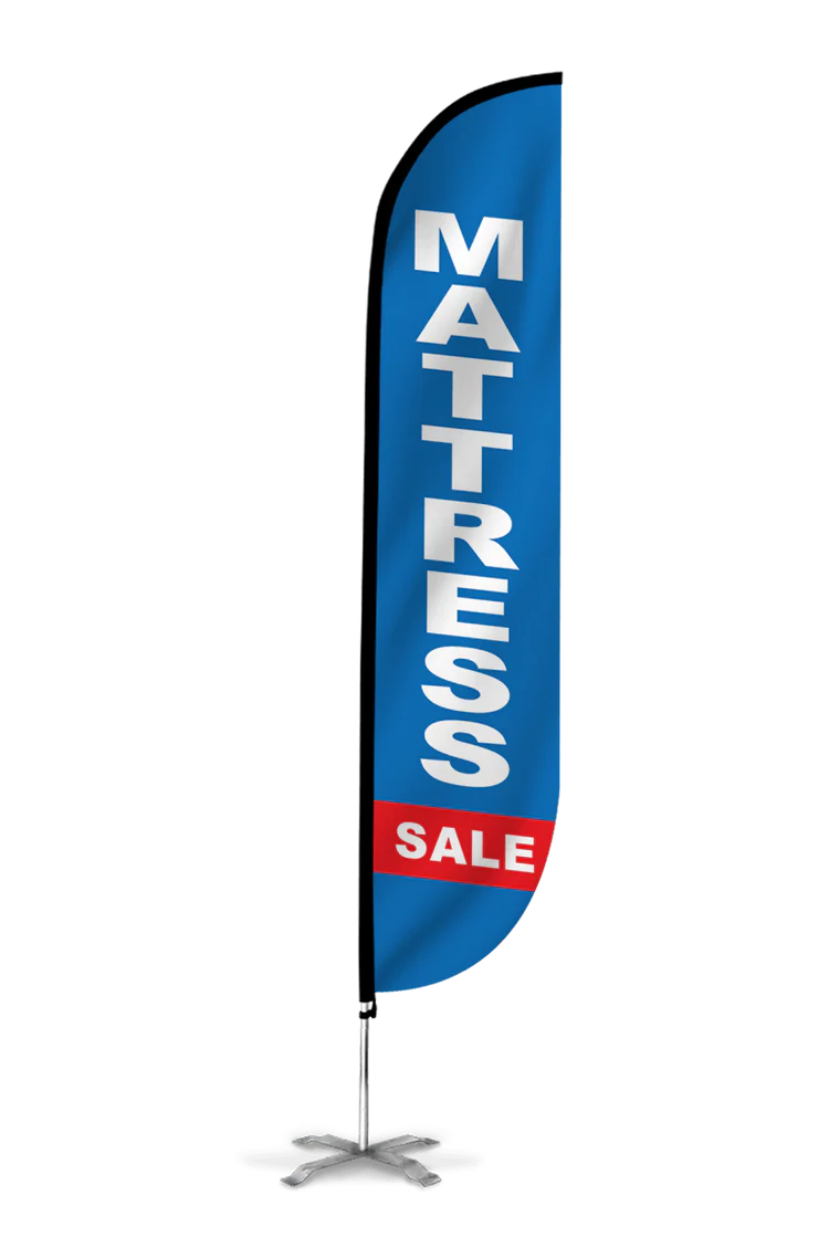 Mattress Sale Feather Flag 5ft