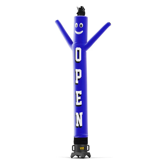 10FT BLUE OPEN AIR DANCERS TUBE MAN INFLATABLE