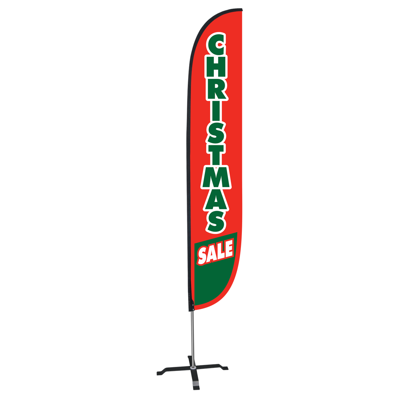 12ft Christmas Sale Feather Flag