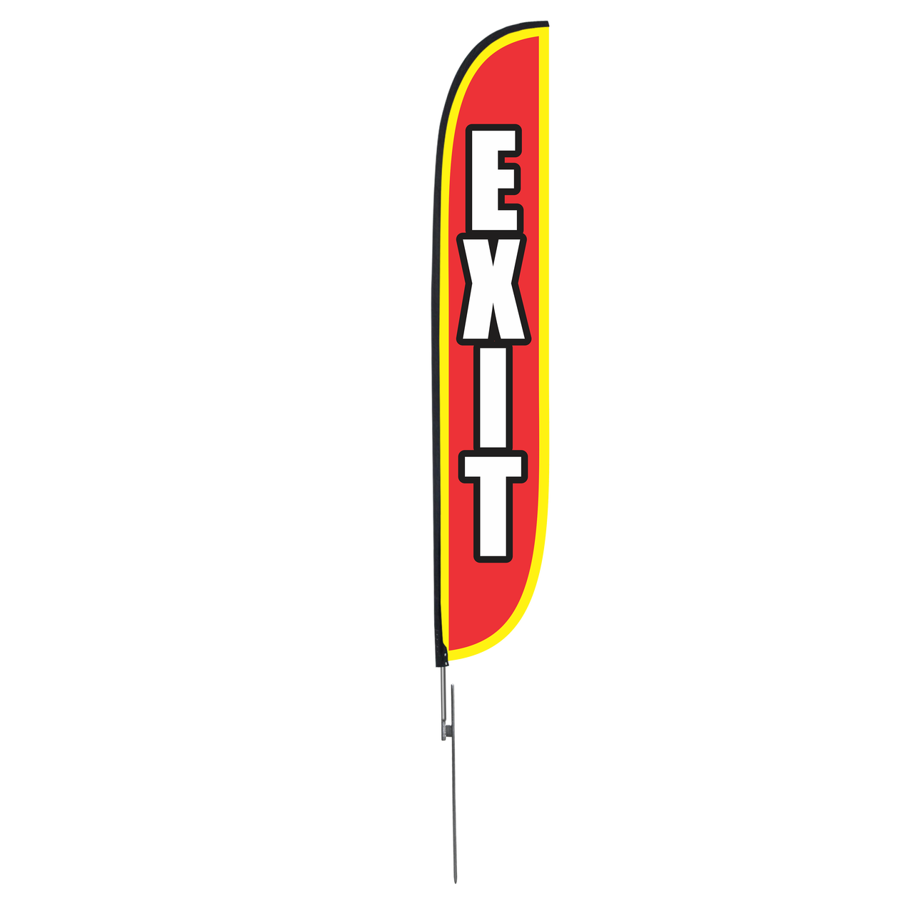 12ft Exit Feather Flag