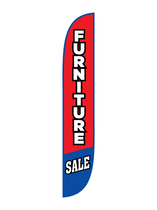 12ft Furniture Sale Feather Flag