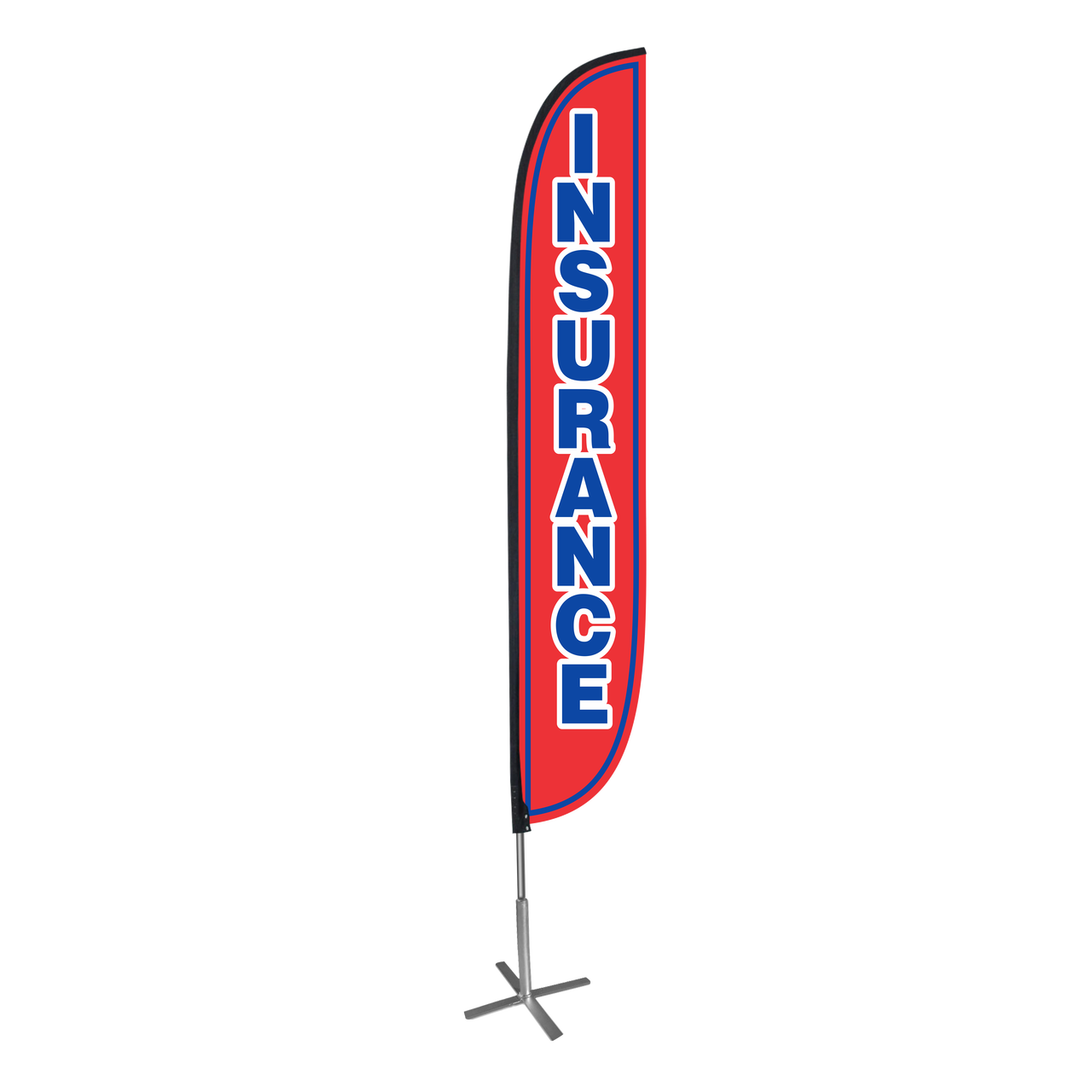 12ft Insurance Feather Flag