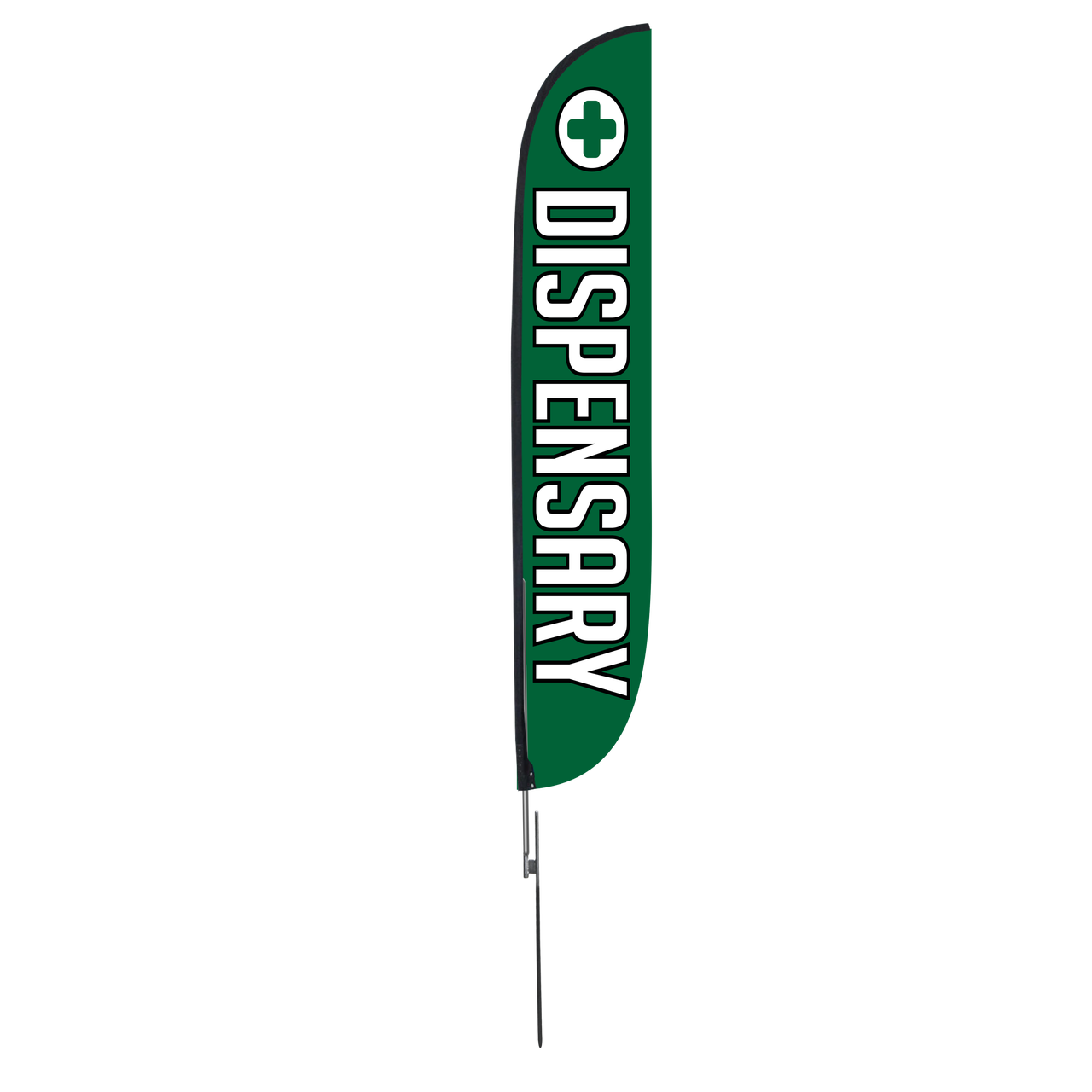 12ft Dispensary Feather Flag