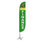 12ft Easy Finance Feather Flag
