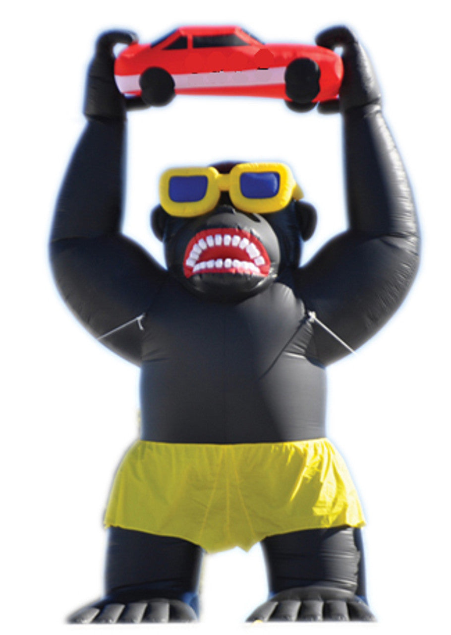 20ft Giant Black Gorilla Inflatable Balloon with Blower