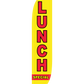 12ft Lunch Special Feather Flag Yellow