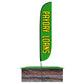 12ft Payday Loans Feather Flag Green