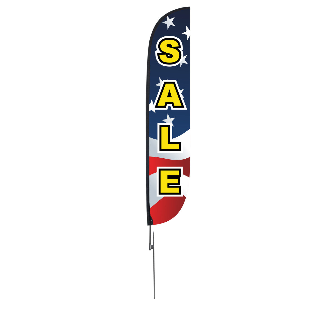 Sale 12ft Feather Flag Red White Blue