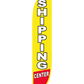 12ft Shipping Center Feather Flag Yellow