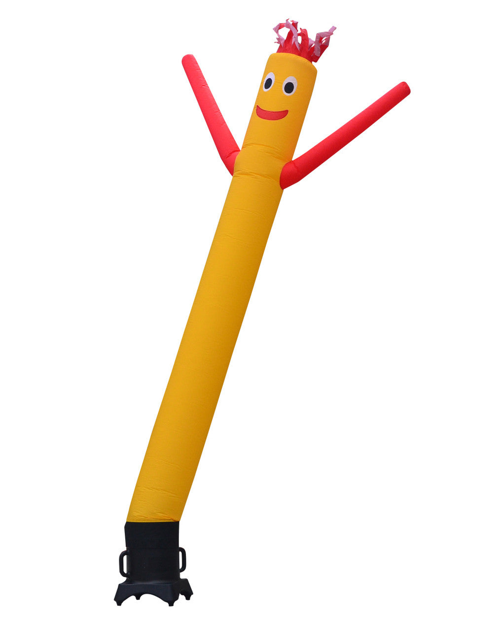 10ft Yellow Air Dancer with Red Arms Inflatable Tube Man