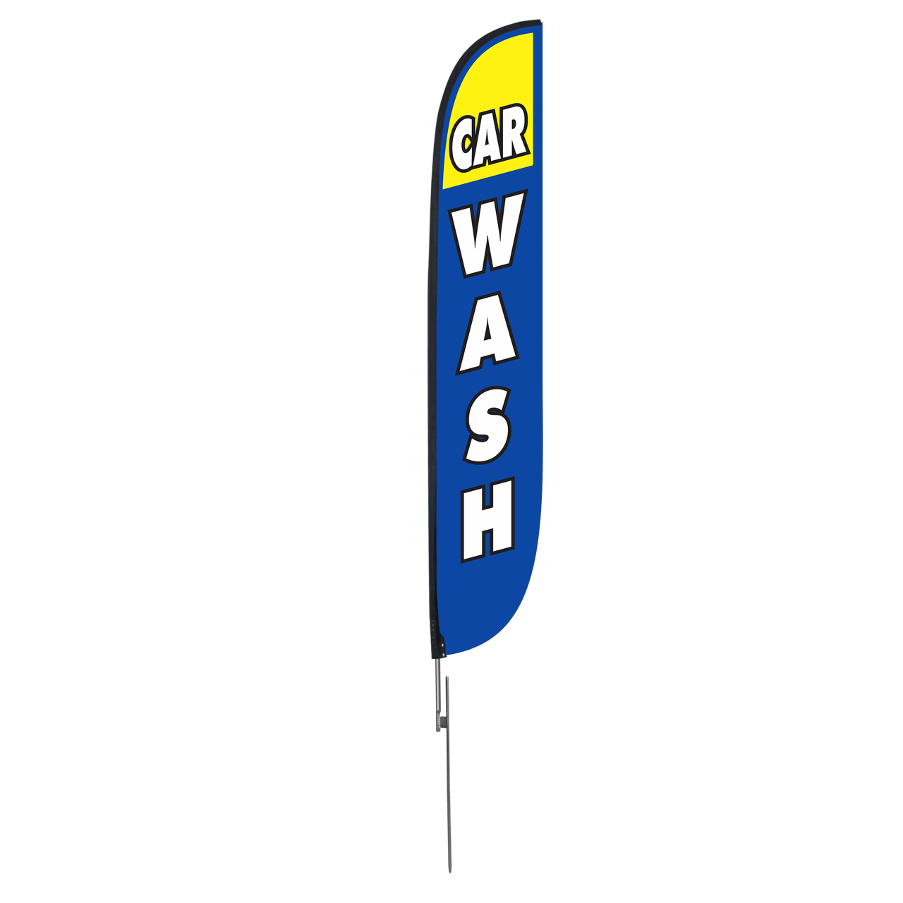 Car Wash 12ft Feather Flag