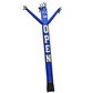 20FT BLUE OPEN AIR DANCERS INFLATABLE TUBE MAN