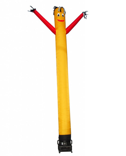 20ft Yellow with Red Arms Air Dancer Inflatable Tube Man
