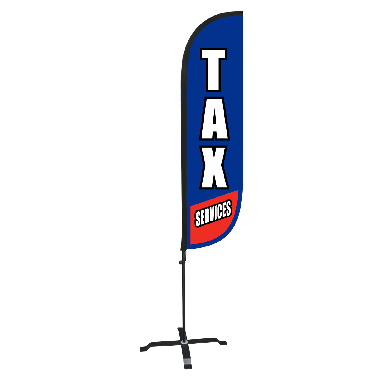 5ft Tax Services Feather Flag