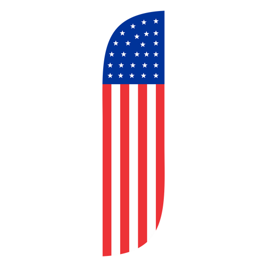 5ft American Flag Feather Flag Standard