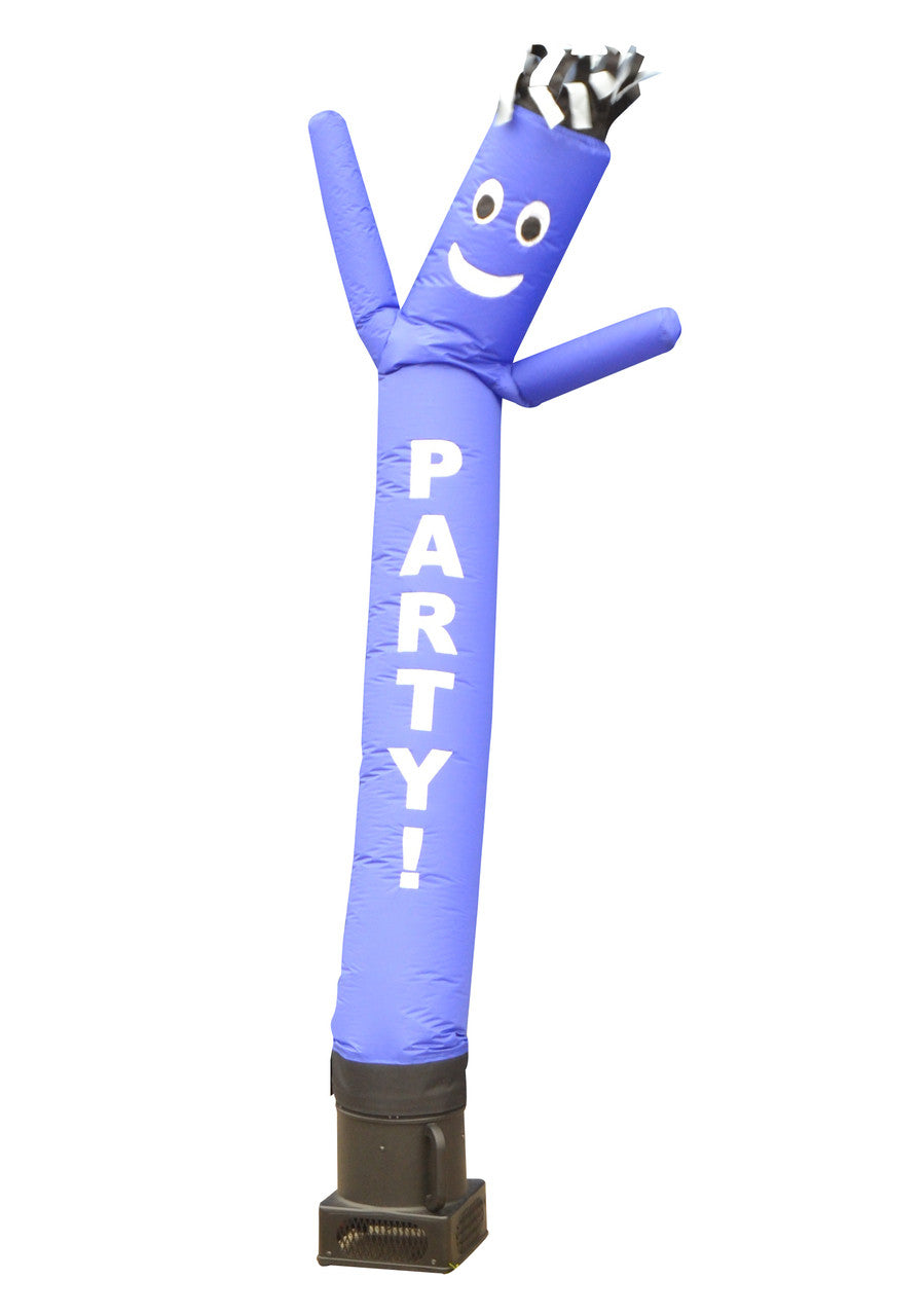 6ft Party Blue Air Dancer Tube Man Wacky Wavy Inflatable