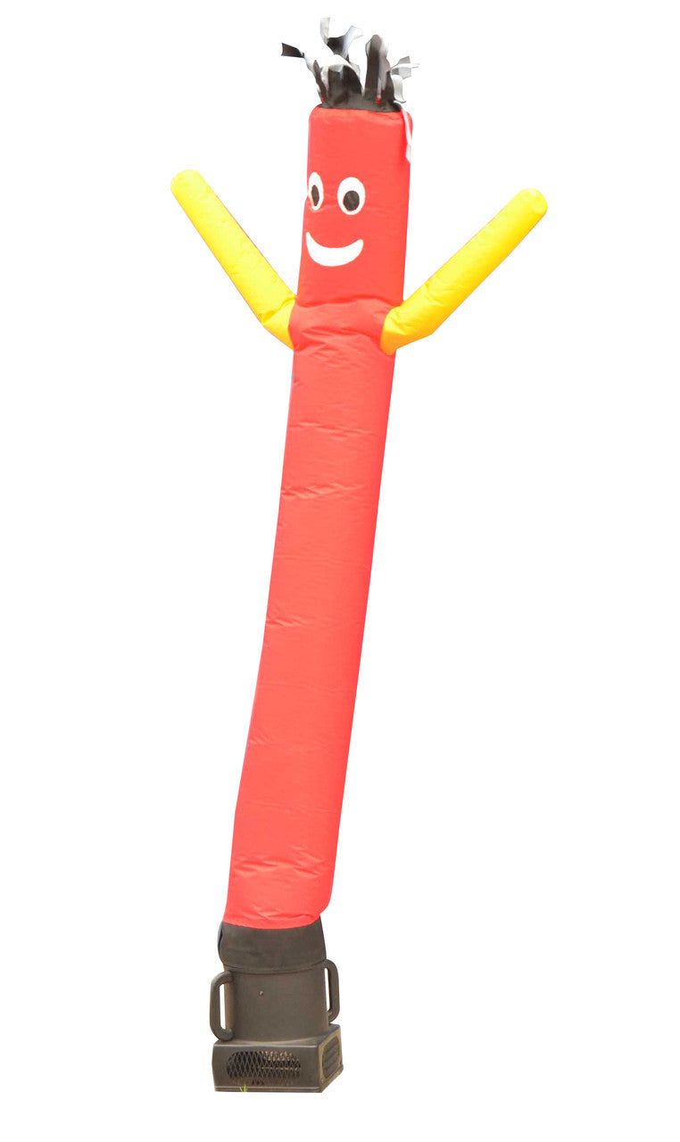 6ft Red with Yellow Arms Air Dancer Tube Man Wacky Wavy Inflatable