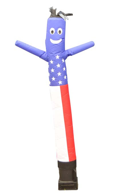 6ft American Air Dancer Sky Dancer Tube Man Wacky Wavy Inflatable