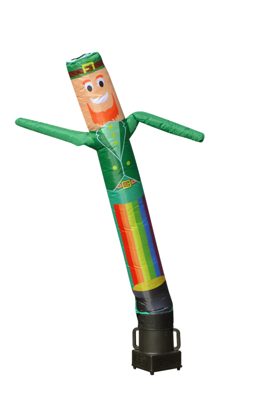6ft St. Patrick's Day Leprechaun Air Dancer Inflatable Wacky Wavy Tube Man