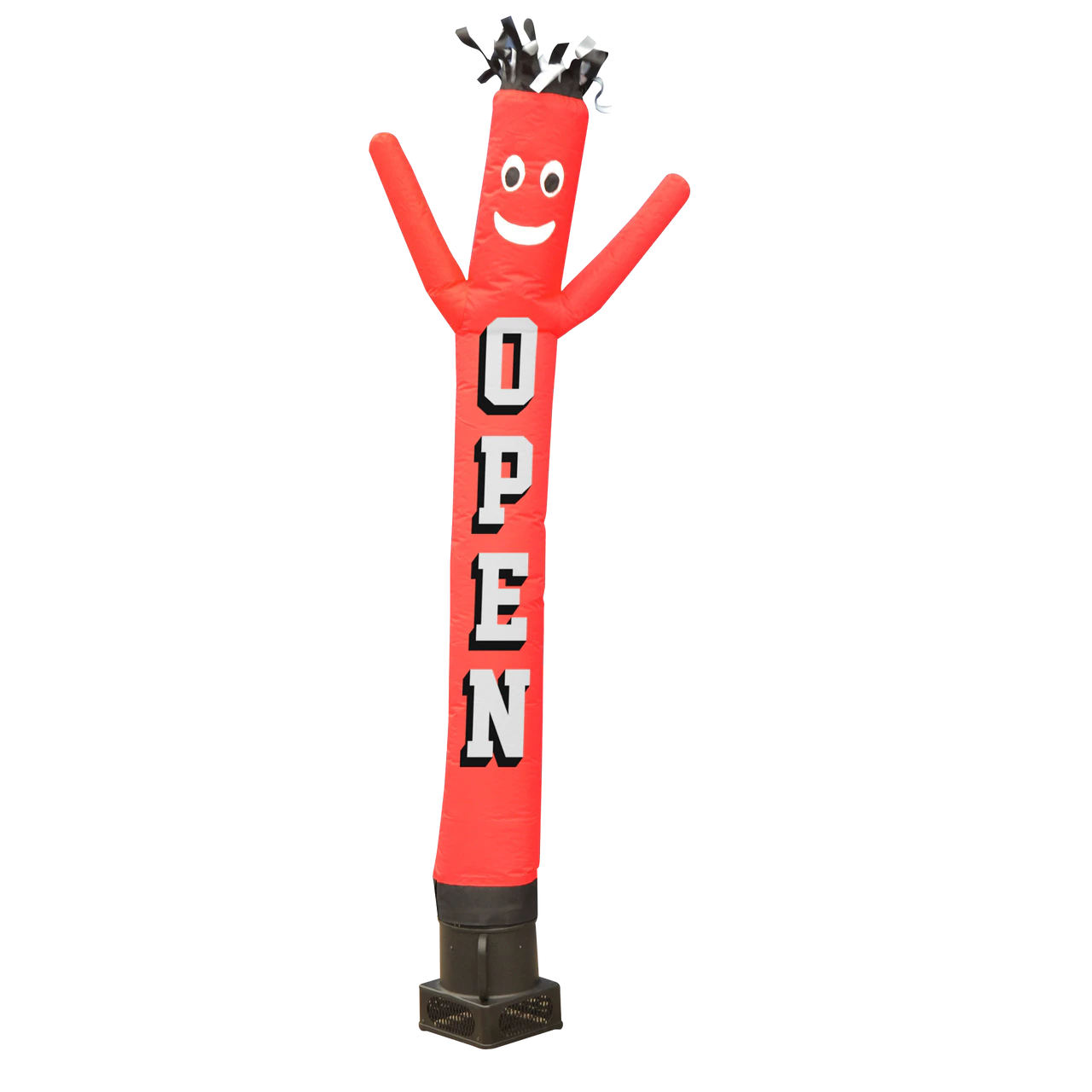 6FT RED OPEN AIR DANCERS INFLATABLE TUBE MAN