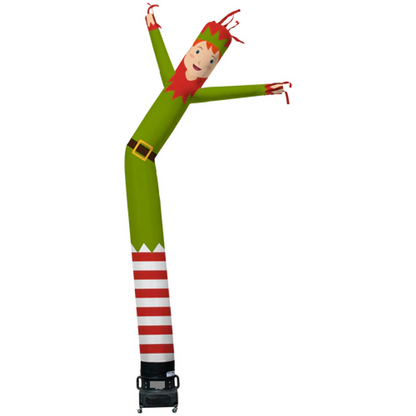 20ft ELF AIR DANCERS LARGE INFLATABLE WACKY WAVY TUBE MAN