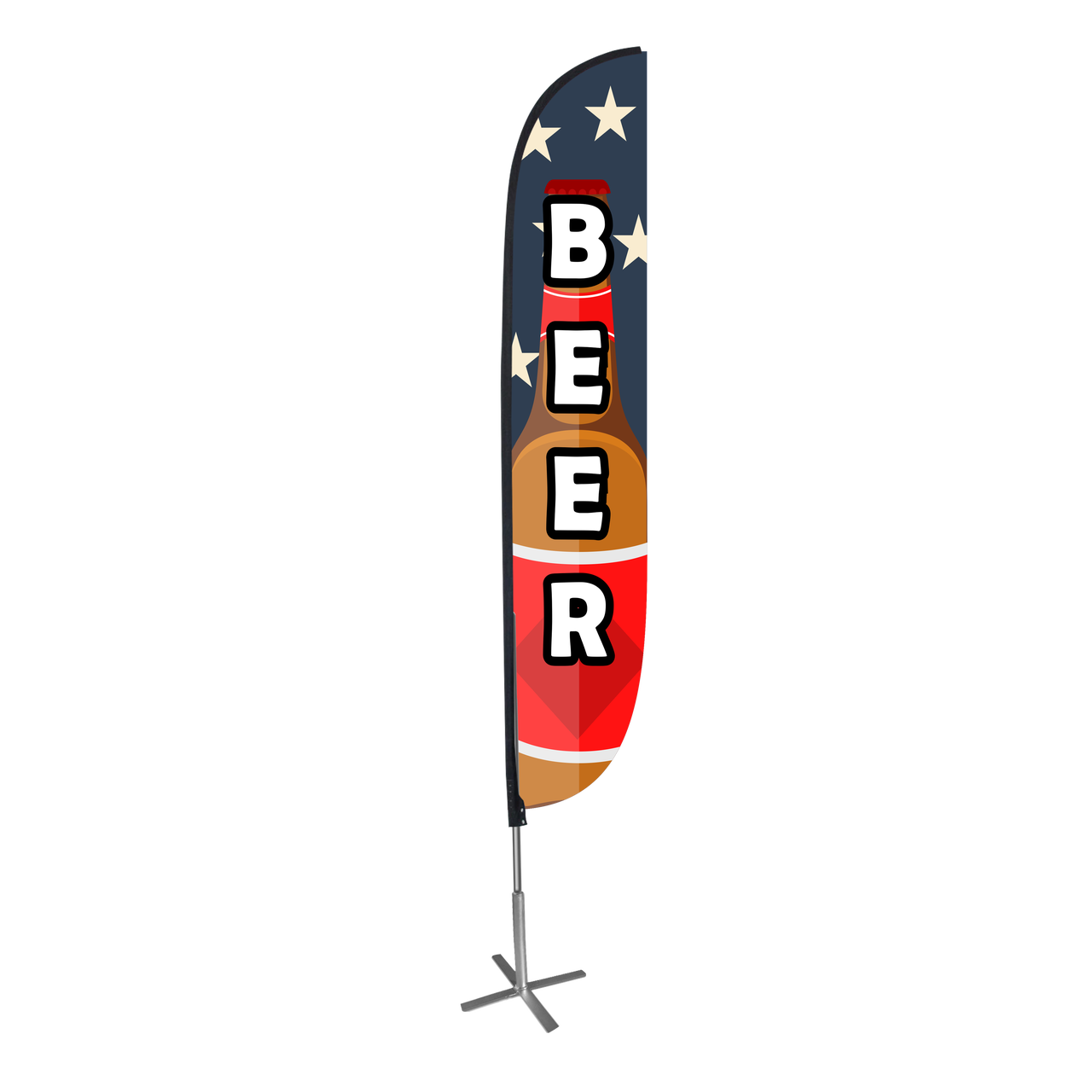 12ft Beer Feather Flag