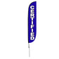 Certified 12ft Feather Flag
