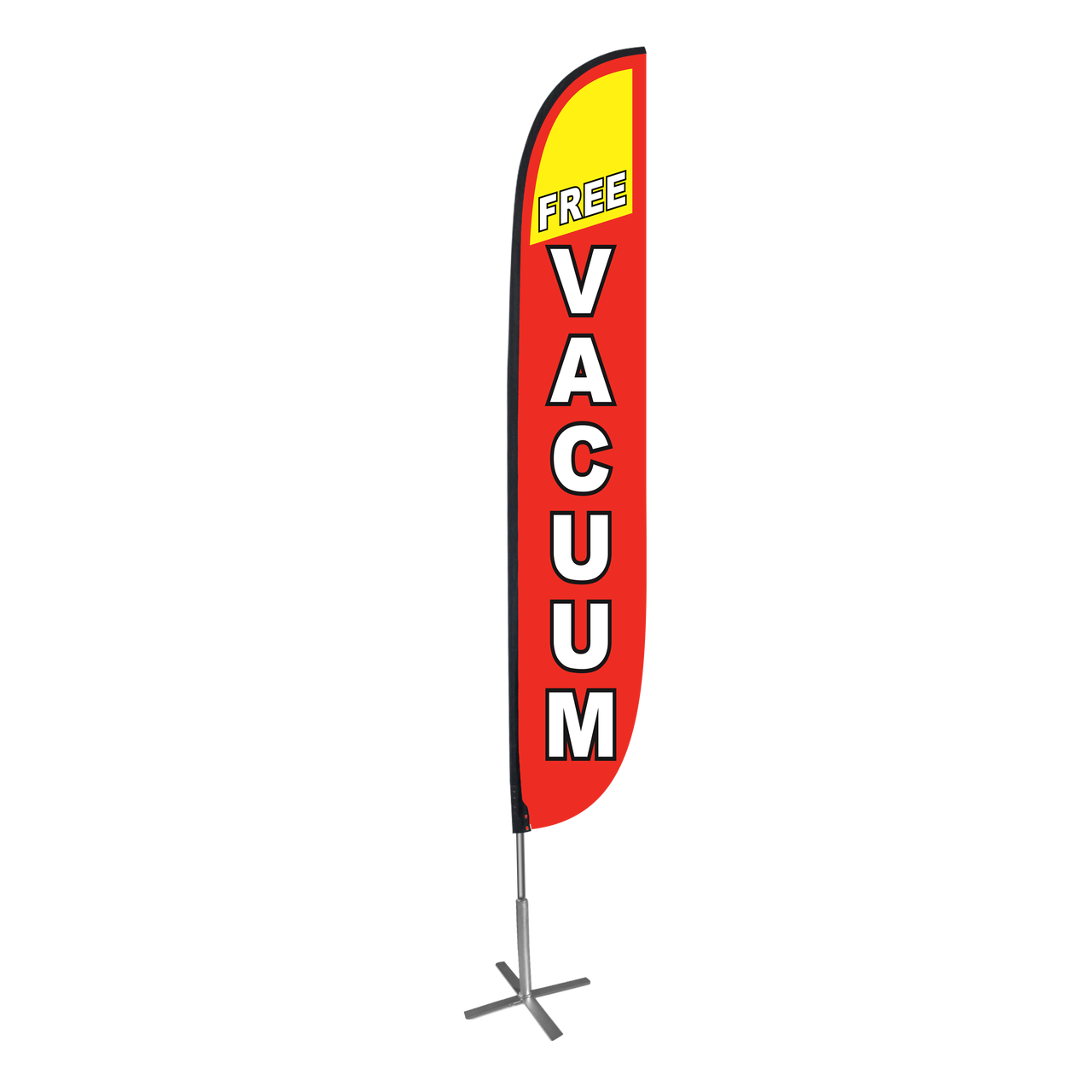 Free Vacuum 12ft Feather Flag