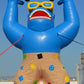 20ft Blue Gorilla Holding Sign Inflatable  Balloon