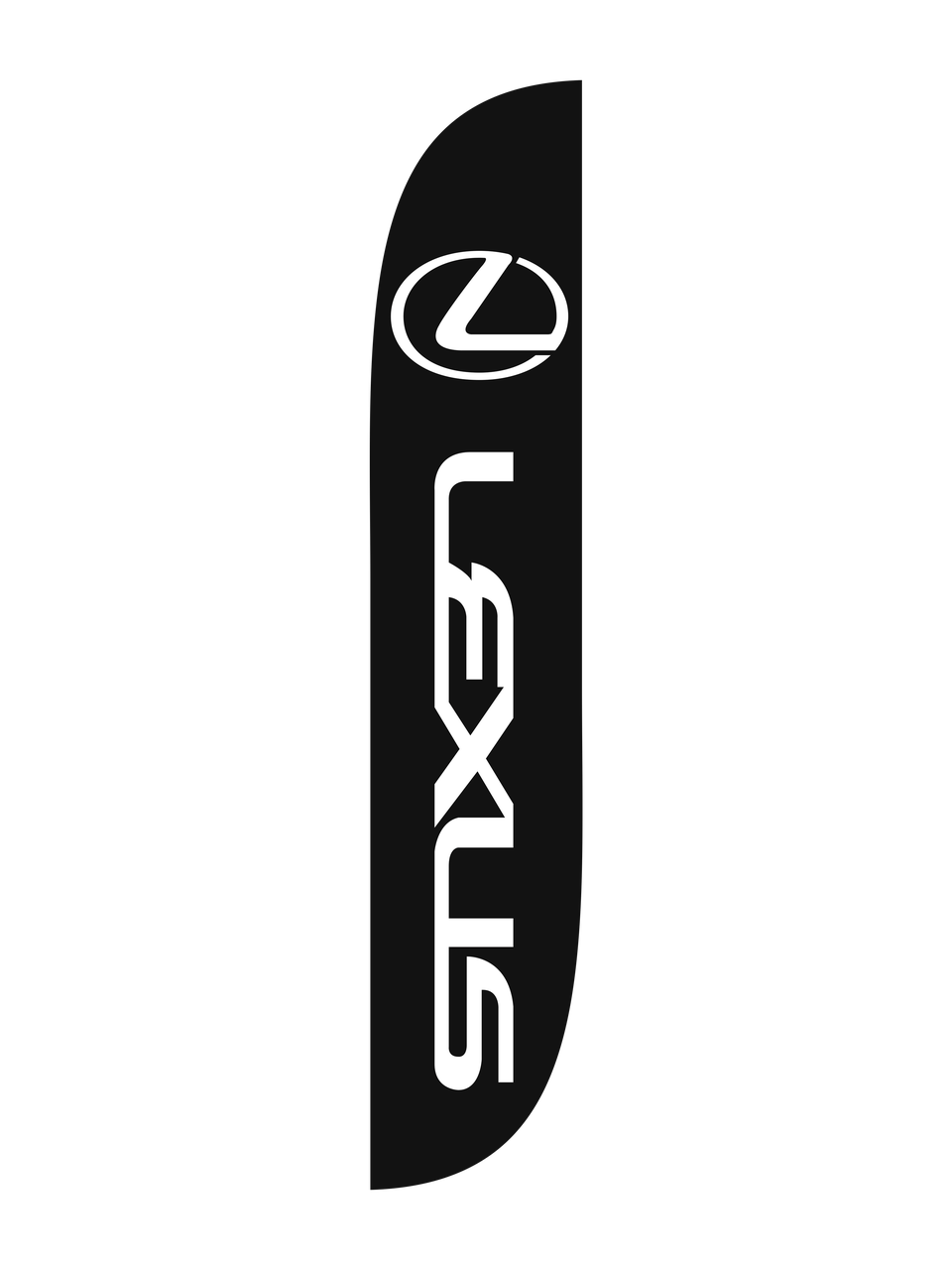 12ft Lexus Feather Flag
