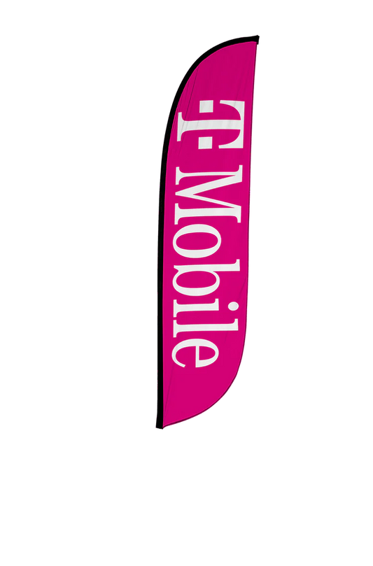 12ft T-Mobile Feather Flag