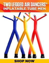 24ft Large Custom Two Legged Air Dancers Wacky Wavy Inflatable Tube Man