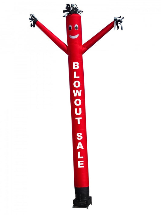 20ft Blowout Sale Red Air Dancer Tube Man Inflatables