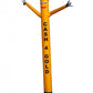 20ft Cash for Gold Yellow Air Dancer Inflatable Tube Man
