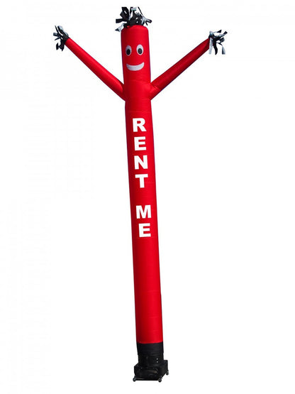 20ft Rent Me Red Air Dancer Inflatable Tube Man Wacky Wavy